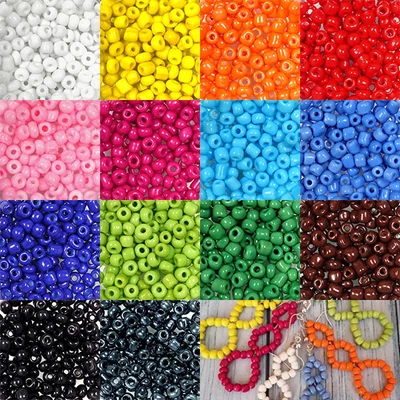 Kásagyöngy, telt színű, 4 mm - különféle színekben