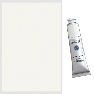 L&amp;B Extra-Fine olajfesték, 40 ml - 008, titanium white