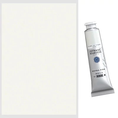 L&B Extra-Fine olajfesték, 40 ml - 013, titanium zinc white