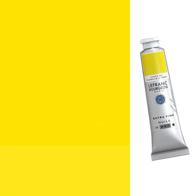 L&amp;amp;B Extra-Fine olajfesték, 40 ml - 156, cadmium yellow lemon