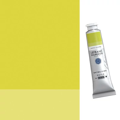 L&B Extra-Fine olajfesték, 40 ml - 196, sulphur yellow