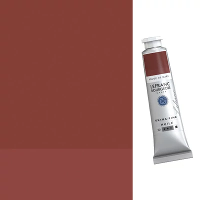 L&B Extra-Fine olajfesték, 40 ml - 381, mars red