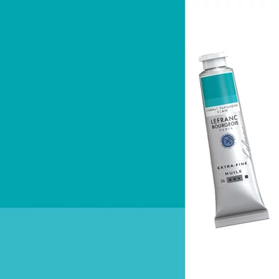 L&B Extra-Fine olajfesték, 40 ml - 725, cobalt turquoise light