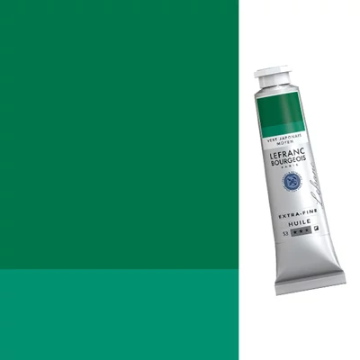 L&B Extra-Fine olajfesték, 40 ml - 728, japanese green medium