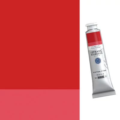 L&B Extra-Fine olajfesték, 40 ml - 815, transparent bright red