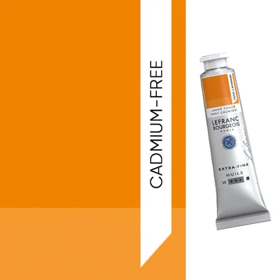 L&amp;amp;B Extra-Fine olajfesték, 40 ml - 891, cadmium-free yellow deep