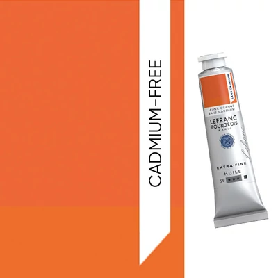 L&B Extra-Fine olajfesték, 40 ml - 892, cadmium-free yellow orange