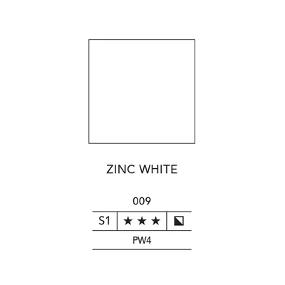 L&amp;amp;B Fine Oil olajfesték, 40 ml - 009, zinc white