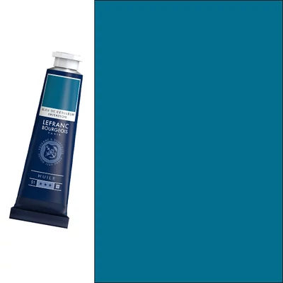 L&B Fine Oil olajfesték, 40 ml - 027, cerulean blue hue