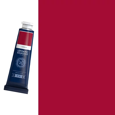 L&amp;B Fine Oil olajfesték, 40 ml - 327, carmine