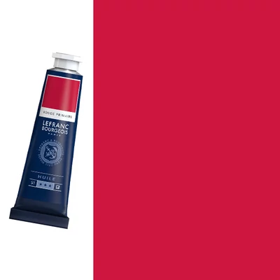 L&B Fine Oil olajfesték, 40 ml - 437, primary red