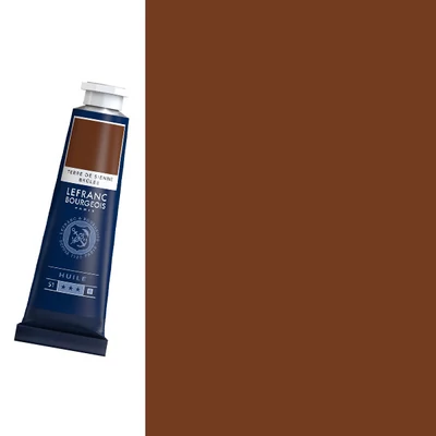 L&amp;B Fine Oil olajfesték, 40 ml - 481, burnt sienna