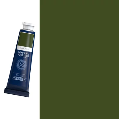 L&B Fine Oil olajfesték, 40 ml - 483, earth green