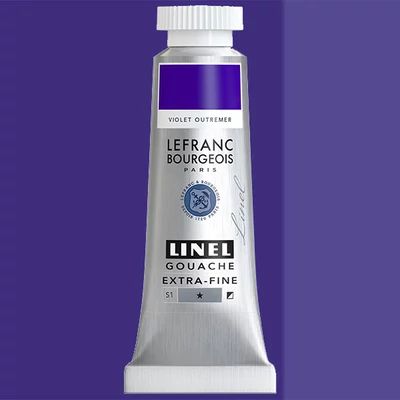 L&B Linel extra fine gouache festék, 14 ml - 057, ultramarine violet