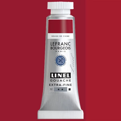 L&amp;B Linel extra fine gouache festék, 14 ml - 368, china red