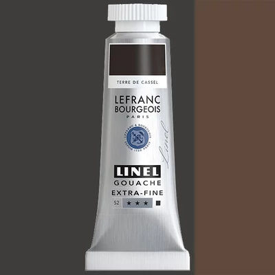 L&B Linel extra fine gouache festék, 14 ml - 475, cassel earth