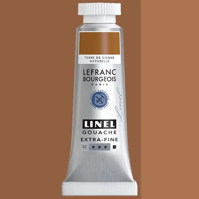 L&amp;amp;B Linel extra fine gouache festék, 14 ml - 482, raw sienna