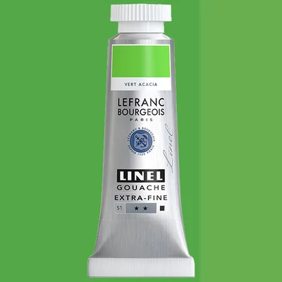 L&B Linel extra fine gouache festék, 14 ml - 502, acacia green