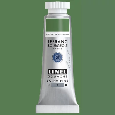 L&B Linel extra fine gouache festék, 14 ml - 542, chrome oxide green