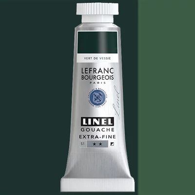 L&B Linel extra fine gouache festék, 14 ml - 552, sap green