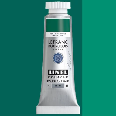 L&B Linel extra fine gouache festék, 14 ml - 564, viridian imitation