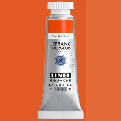 L&B Linel extra fine gouache festék, 14 ml - 844, persian orange