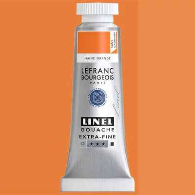 L&B Linel extra fine gouache festék, 14 ml - 910, cadmium-free orange