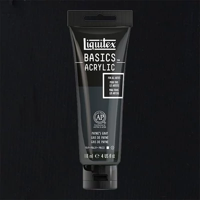 Liquitex Basics akrilfesték, 118 ml - 310, payne's gray