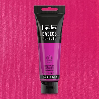 Liquitex Basics akrilfesték, 118 ml - 500, magenta medium