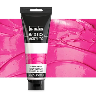 Liquitex Basics Gloss Gel vastagító médium, 250 ml - fényes