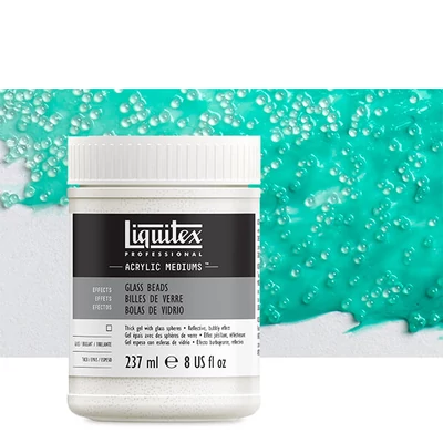 Liquitex Glass Beads üveggyöngy effekt médium, 237 ml