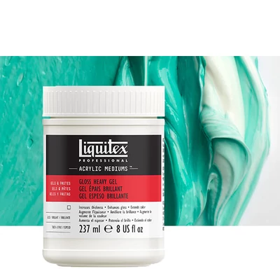 Liquitex Gloss Heavy Gel vastagító médium, 237 ml - fényes