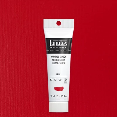 Liquitex Heavy Body akrilfesték, 59 ml - 292, naphthol crimson