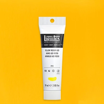 Liquitex Heavy Body akrilfesték, 59 ml - 412, yellow medium azo