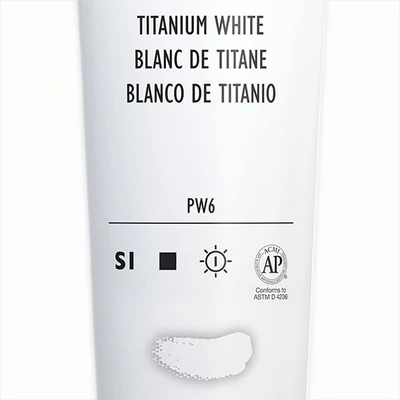 Liquitex Heavy Body akrilfesték, 59 ml - 432, titanium white