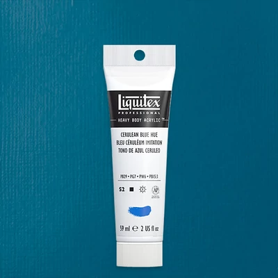 Liquitex Heavy Body akrilfesték, 59 ml - 470, cerulean blue hue