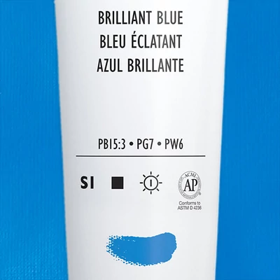 Liquitex Heavy Body akrilfesték, 59 ml - 570, brilliant blue