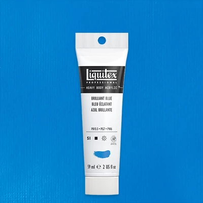 Liquitex Heavy Body akrilfesték, 59 ml - 570, brilliant blue