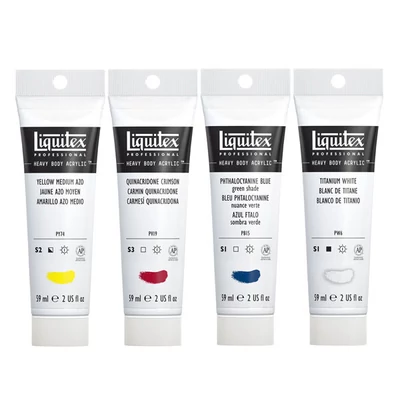 Liquitex Heavy Body akrilfesték, 59 ml - különféle színekben