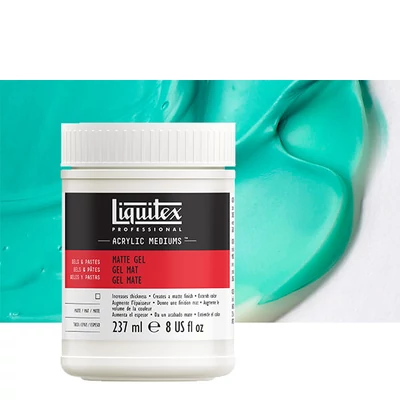 Liquitex Matte Gel vastagító médium, 237 ml - matt