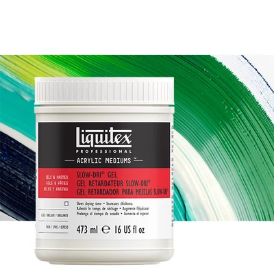 Liquitex Slow Dri Gel száradást lassító médium, 473 ml