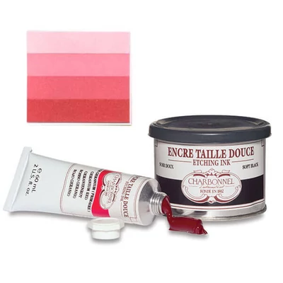 Charbonnel rézkarcfesték, 60 ml - madder lake