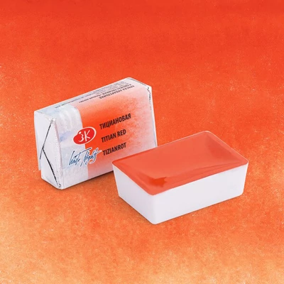 White Nights szilkés akvarellfesték, 2,5 ml - 226, titian red
