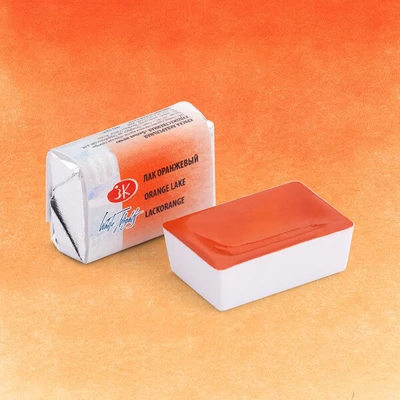 White Nights szilkés akvarellfesték, 2,5 ml - 320, orange lake