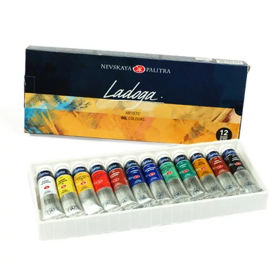 Ladoga olajfesték készlet - 12x18 ml
