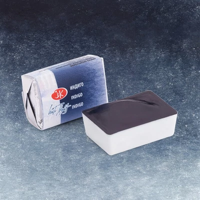 White Nights szilkés akvarellfesték, 2,5 ml - 516, indigo