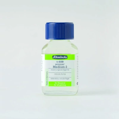 Schmincke Mussini olaj médium, száradás lassító - 60 ml