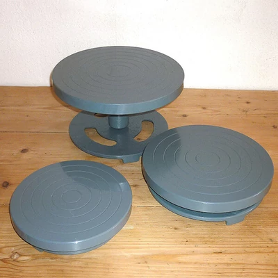 Korong, asztali - 30 cm, öntöttvas, alacsony