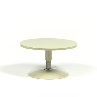 Korong, asztali - 22 cm, acél, magas