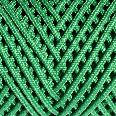 Microcord méterben, 1,7 mm - zöld